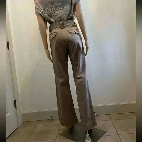 Vintage Lee Trouser jean in chocolate brown. Taperd legs Western for Fall! - Picture 2 of 8